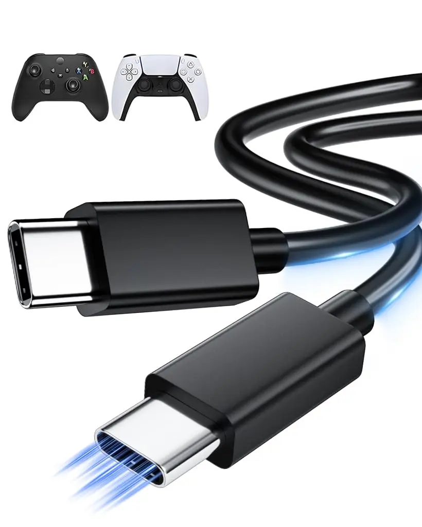 SCOVEE PS5 Controller Charger Cable for